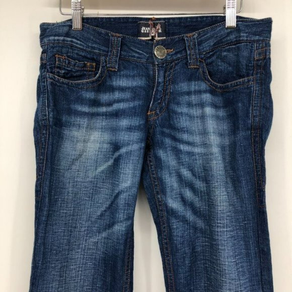 Jean Paul Gaultier Vintage Boot Cut Blue Jeans size 28 - Picture 3 of 7